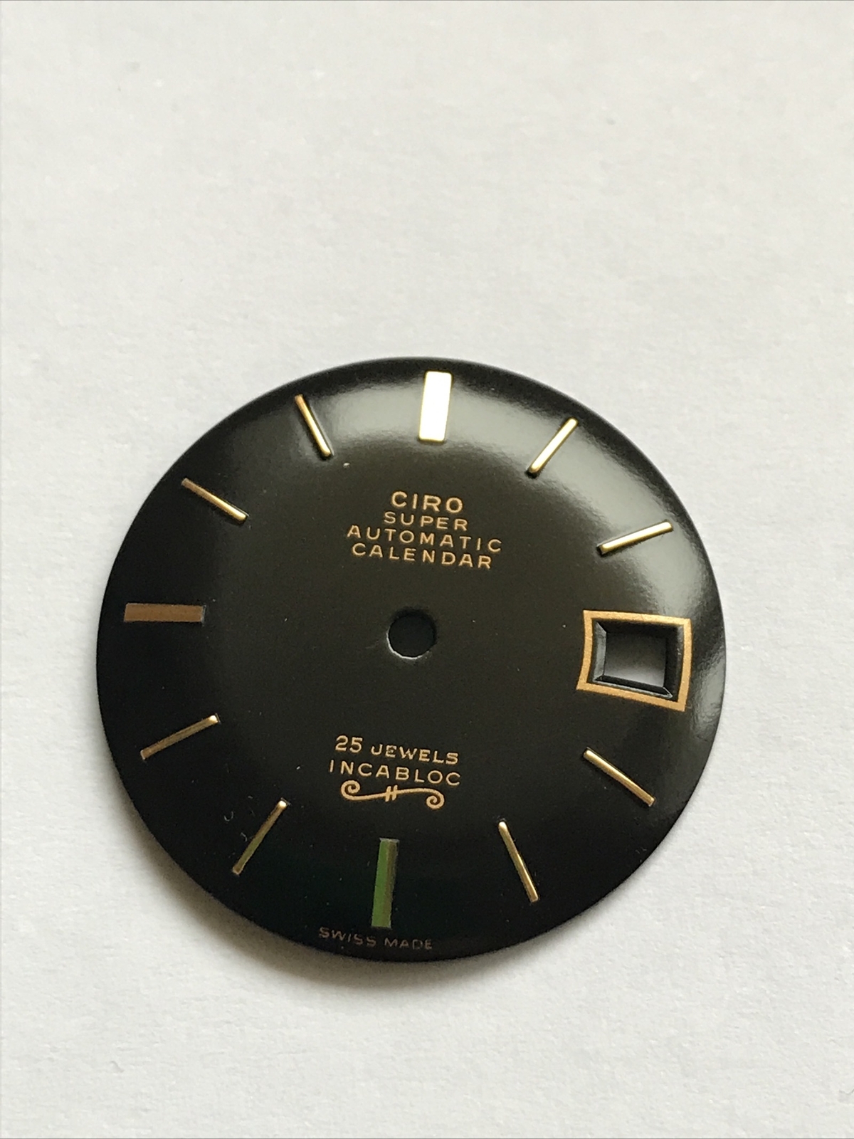 Ciro Dial watch 28.3 mm Swiss made parts Part repair