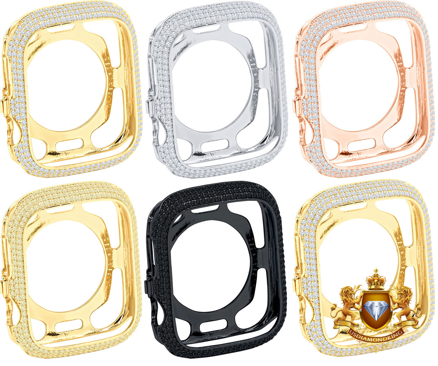 High Quality Apple Watch 45mm New Series # 7 Custom Bezel Insert Cover Case