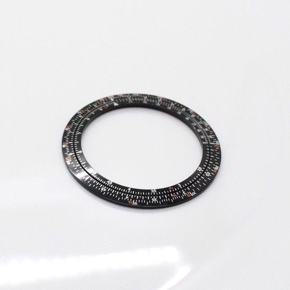 Bezel Insert for Seiko Chronograph Watch 6138 7000 Slide Rule Chrono Calculator