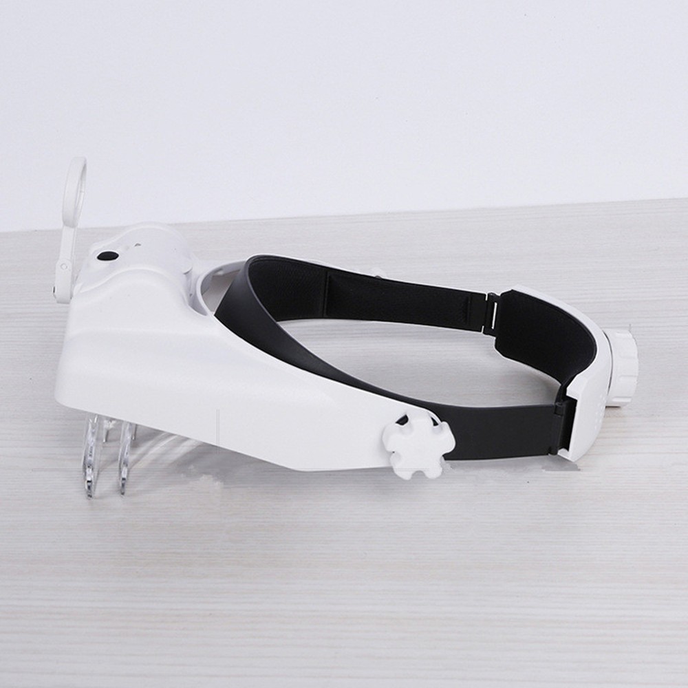 Magnifier Glass+Lens+USB Cable With LED Reading Light Magnifier Soldering Loupe