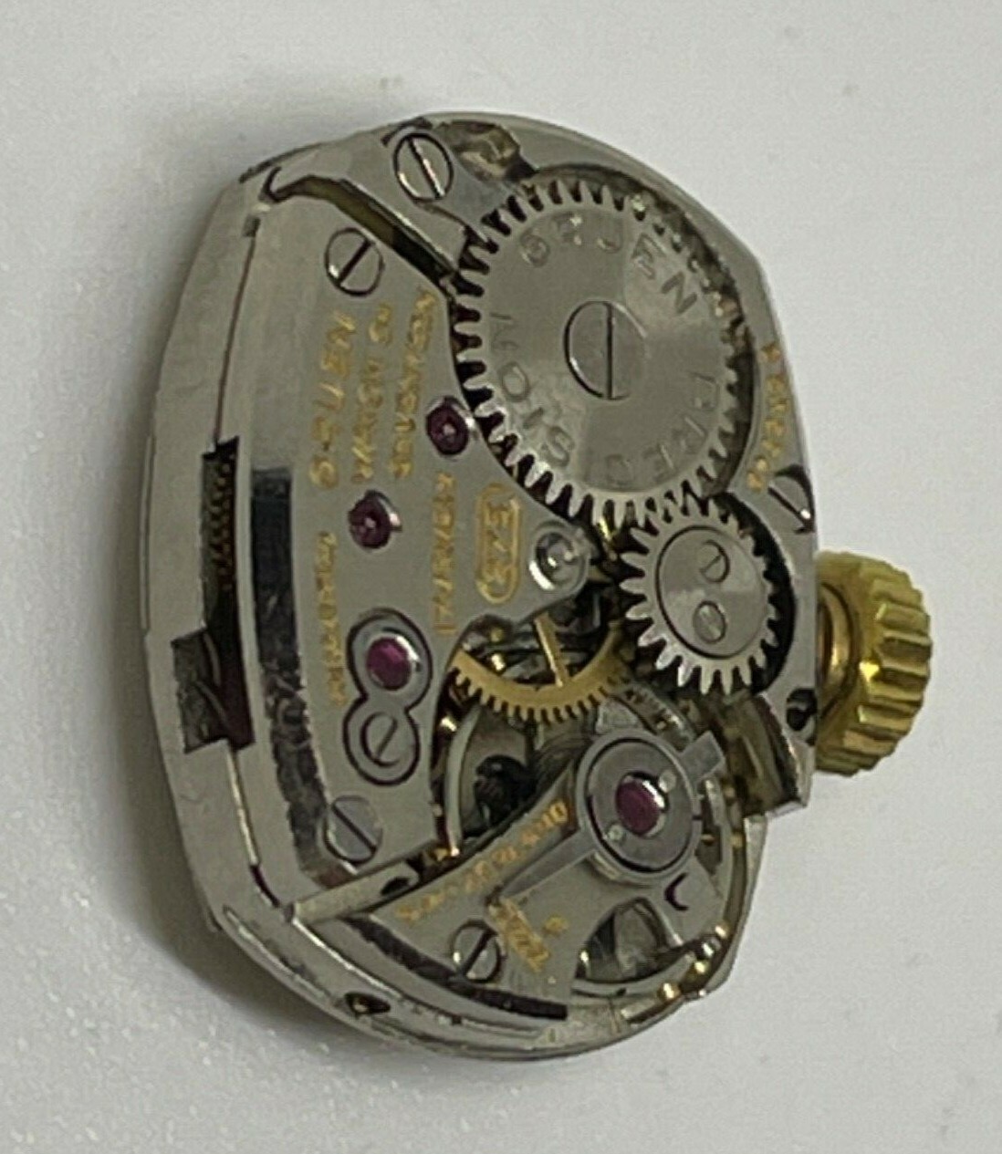 Gruen Precision 275 Movement 17 Jewels Swiss