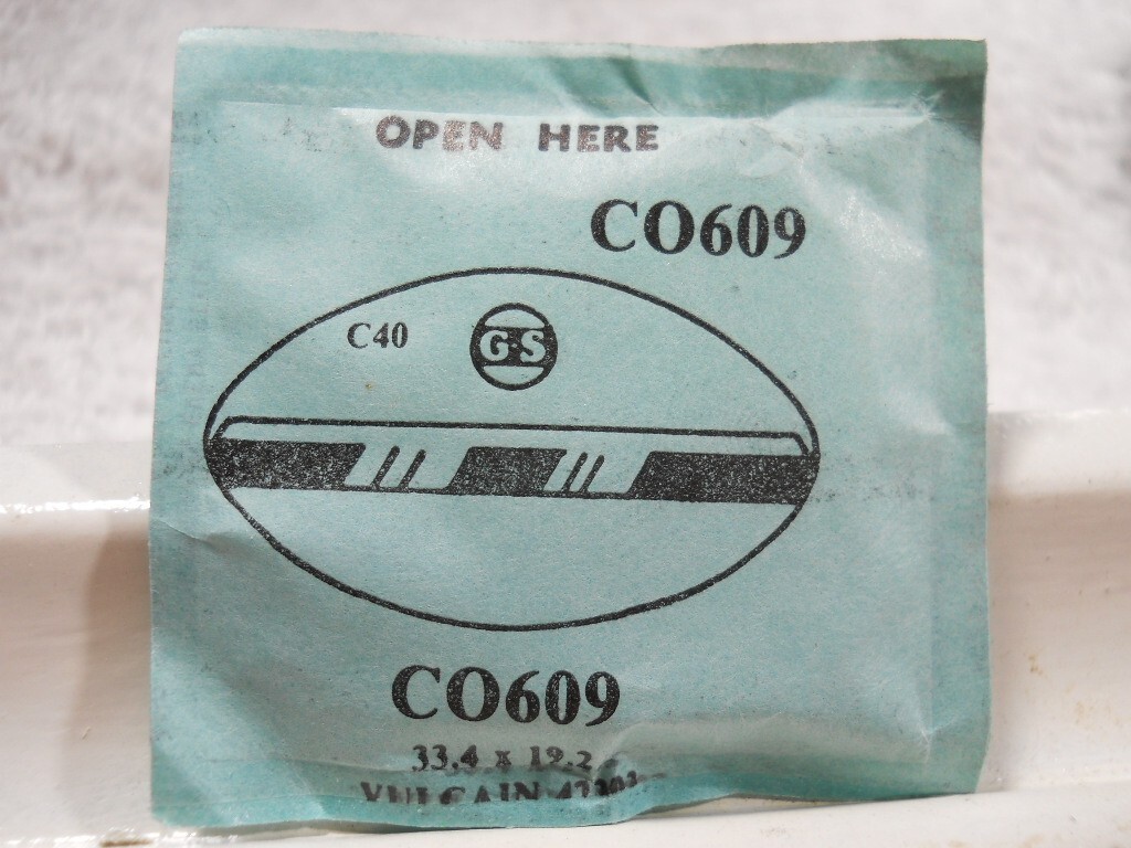 GS CO609 Watch Crystal Fit Vulcain 42303 – 33.4 x 19.2 mm – Replacement / Repair