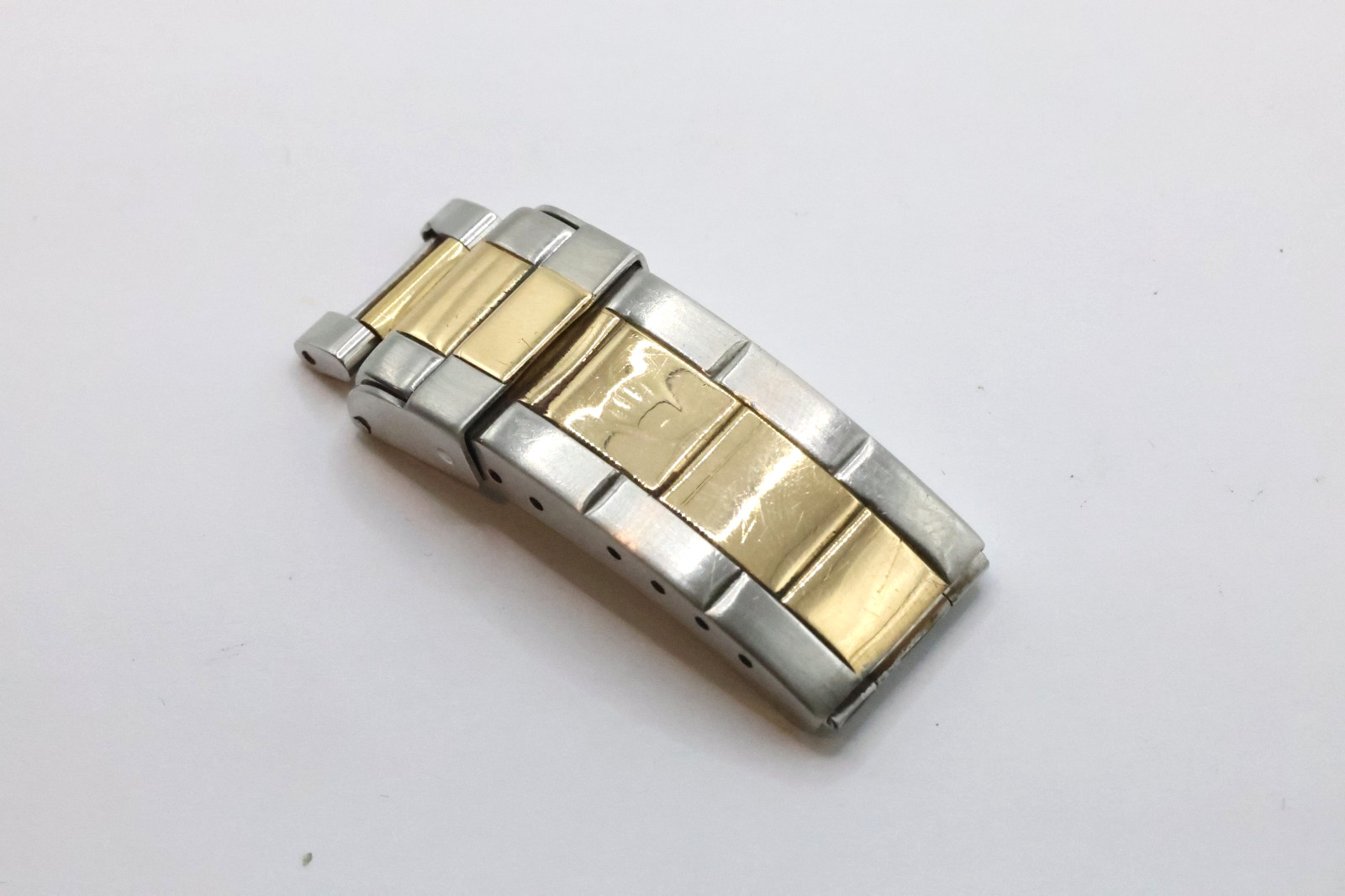 Rolex 93253 Clasp DT10 For Oyster Yellow Gold & Stainless Steel Band #171