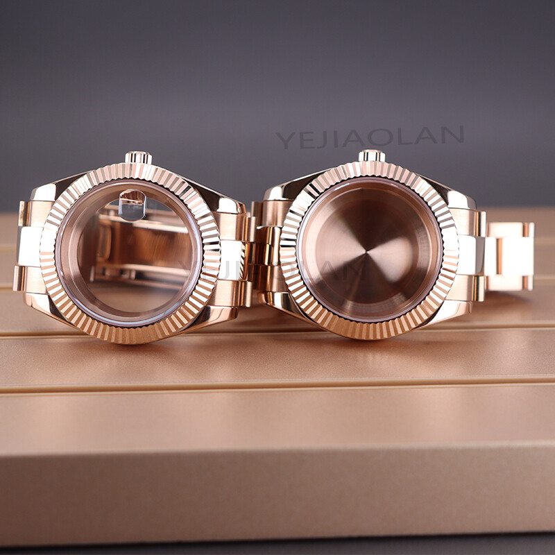 36mm/39mm NH35 Watch Case nh36 Oyster strap AR layer sapphire glass Dental crown