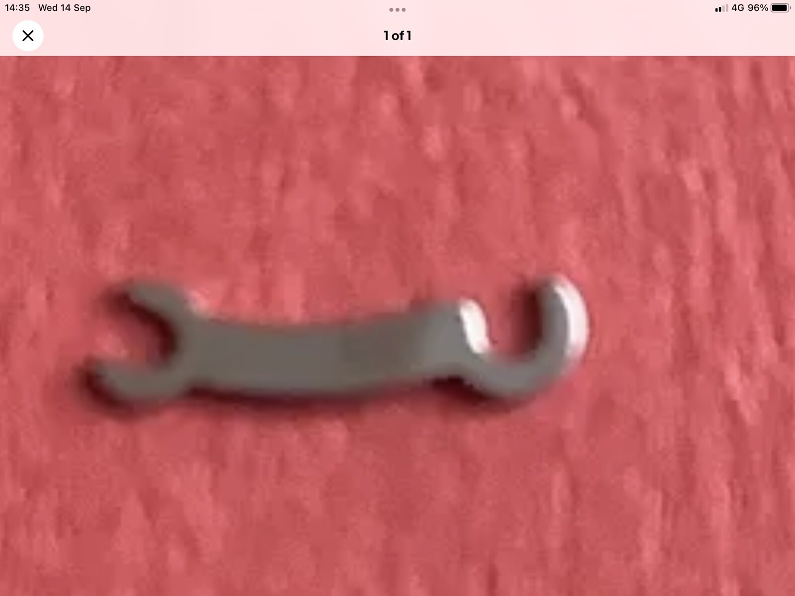 CLASSIC WATCH PART. . LUCH 2209 SET LEVER SPRING