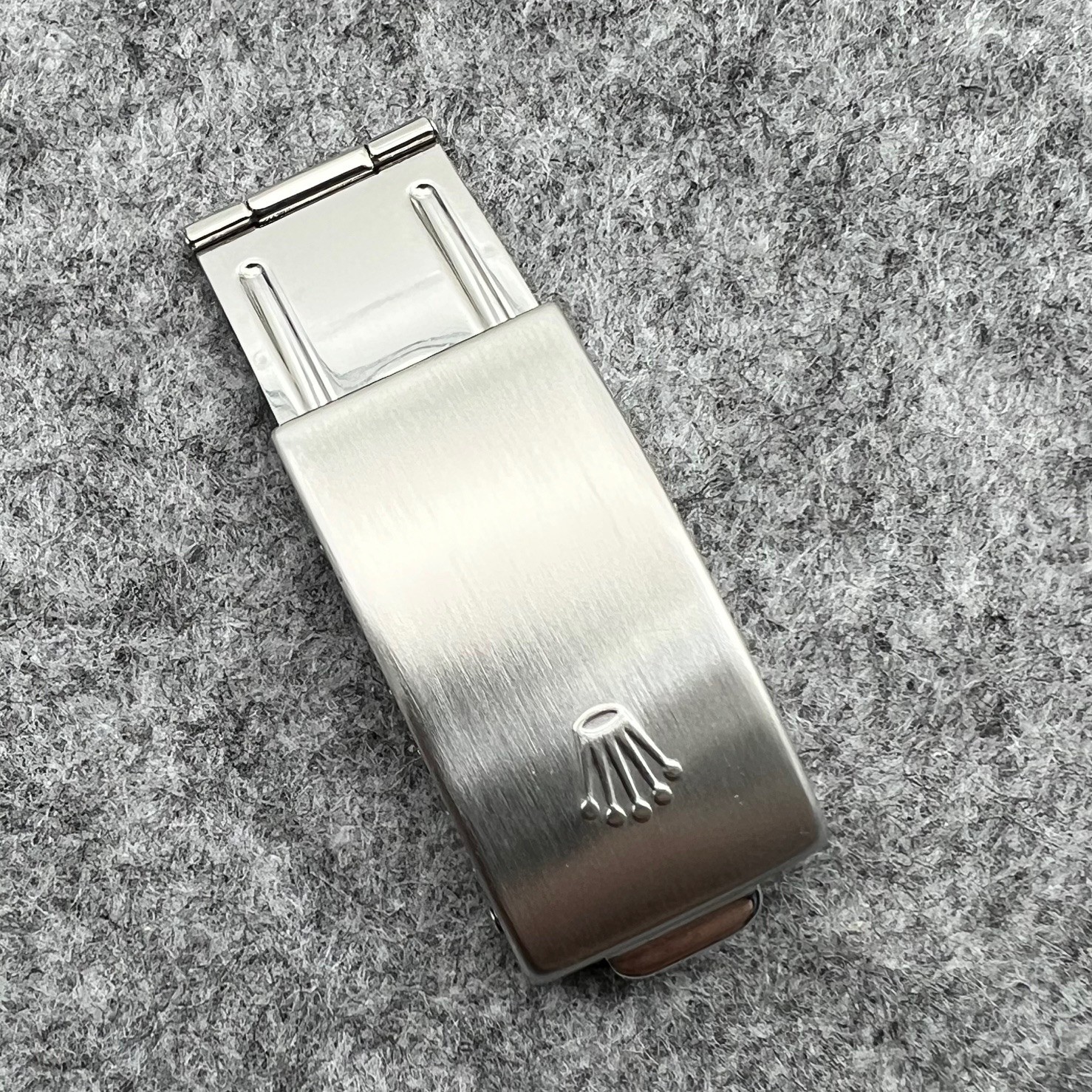 Original ROLEX Clasp 78350 AD CODE (Y.2003) for Manual Daytona Airking Date MINT