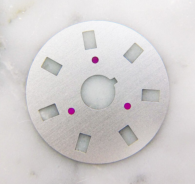 Genuine Rolex 3055 Caliber White Day Date Disc for Watch Model 18038 18048 18078