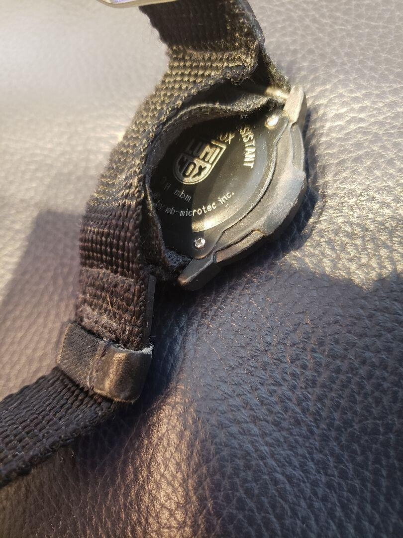 LUMINOX 43MM NAVY SEAL 3000 BATTERY & WATERPROOF CASE BACK GASKET O-RING