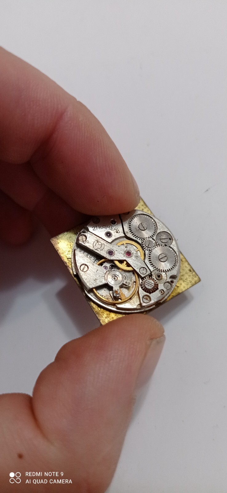 Vintage USSR Slava Mechanical Movement 2414 cal. For Parts. 3 pst. For Parts