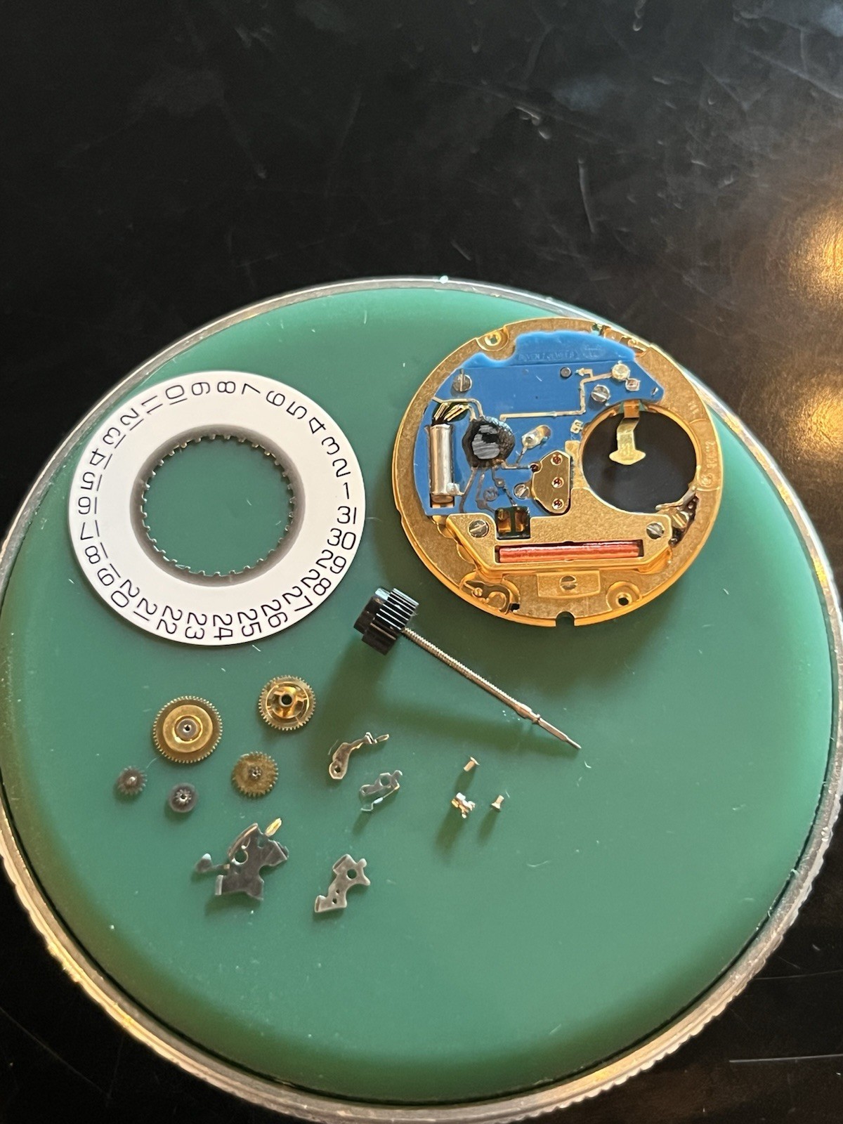 Partial ETA 955.112 Quartz Watch Movement