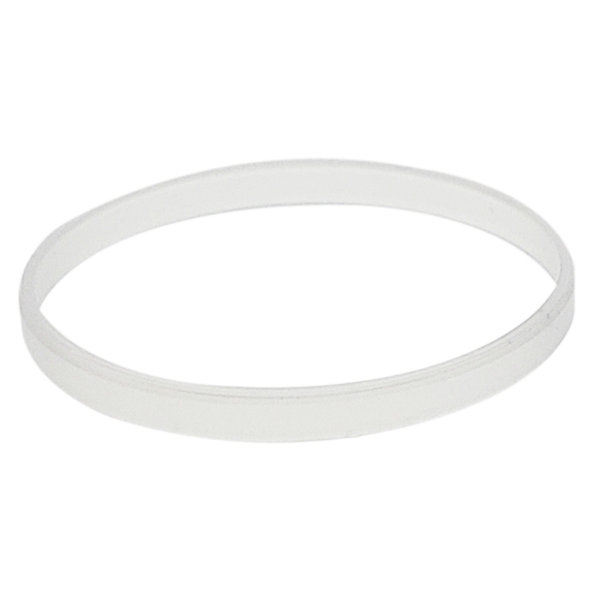 White 2.50mm Replacement Sapphire Crystal Gasket For Rolex Lady 25-192C