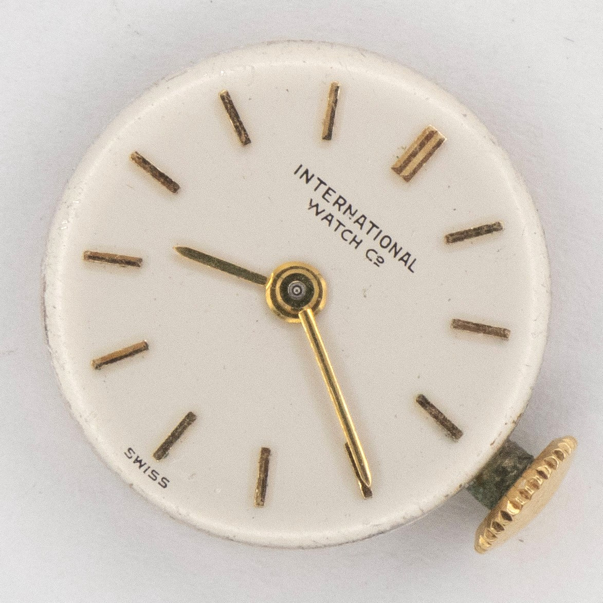 Vintage International Watch Co. IWC Cal. 431 17-Jewel Wristwatch Movement, Runs