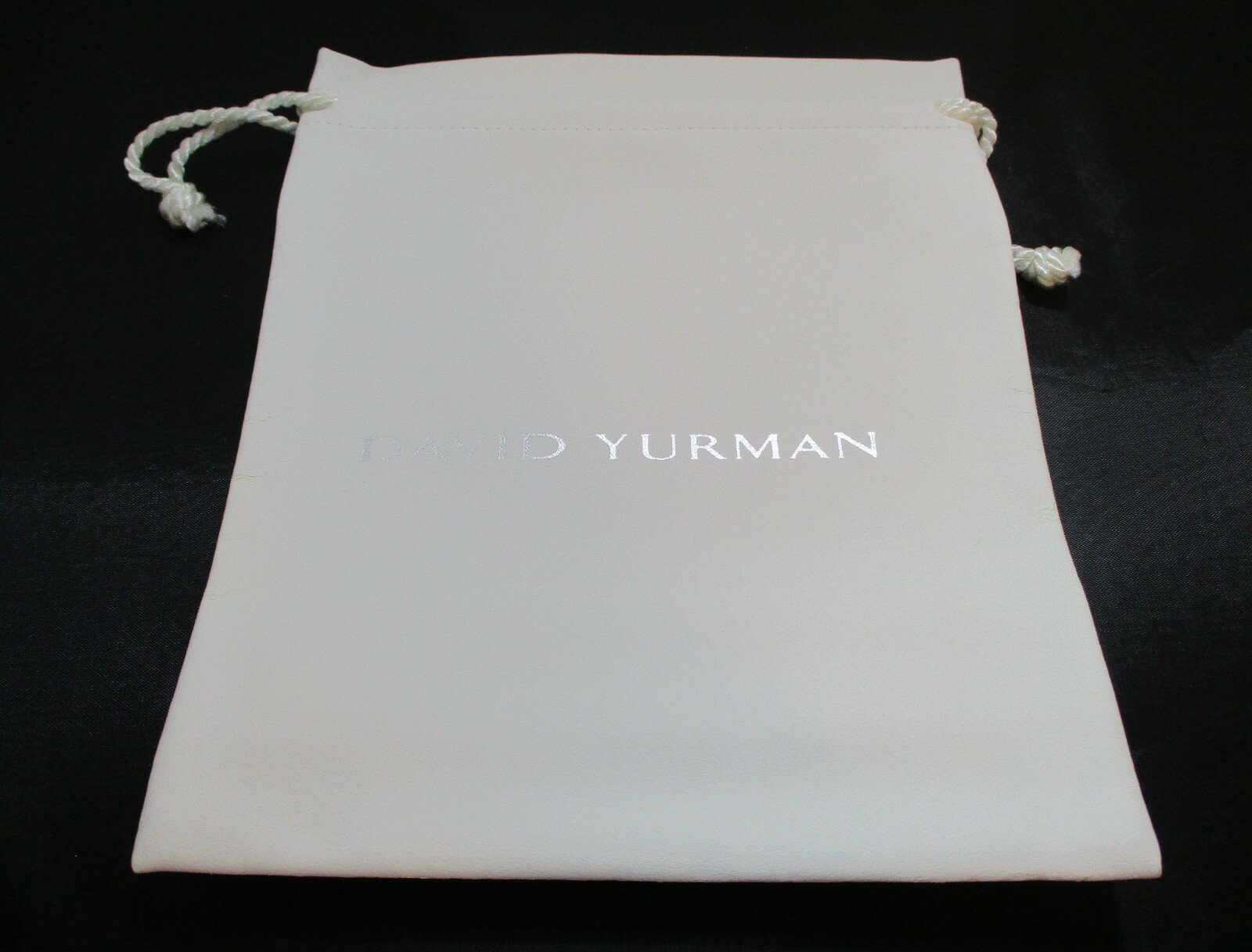 DAVID YURMAN Large Drawstring Pouch Bag 7¾” x 6¼” inches New-Old-Stock Item#737