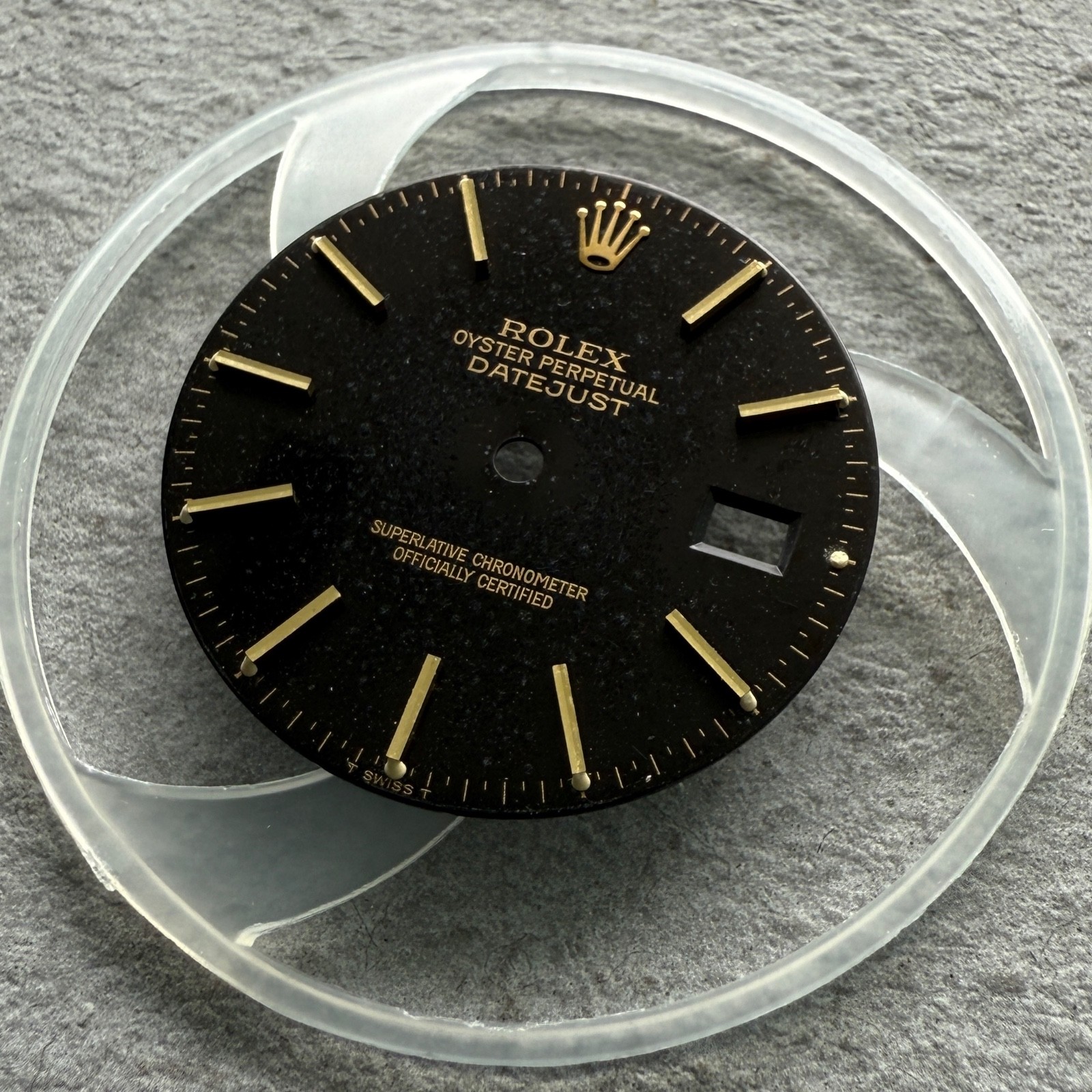 Vintage Rolex Datejust 16233 16013 16018 Factory Black Tropical Night Sky Stars