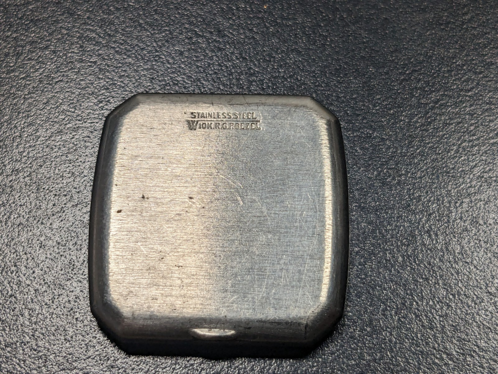 Vintage Elgin National Watch Stainless Steel Case Back – 6741 – Wadsworth