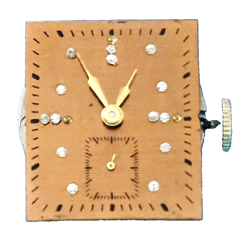 ALTON 17J Watch Movement (REMOVED FROM GOLD CASE/BALANCE RUNS) lot125