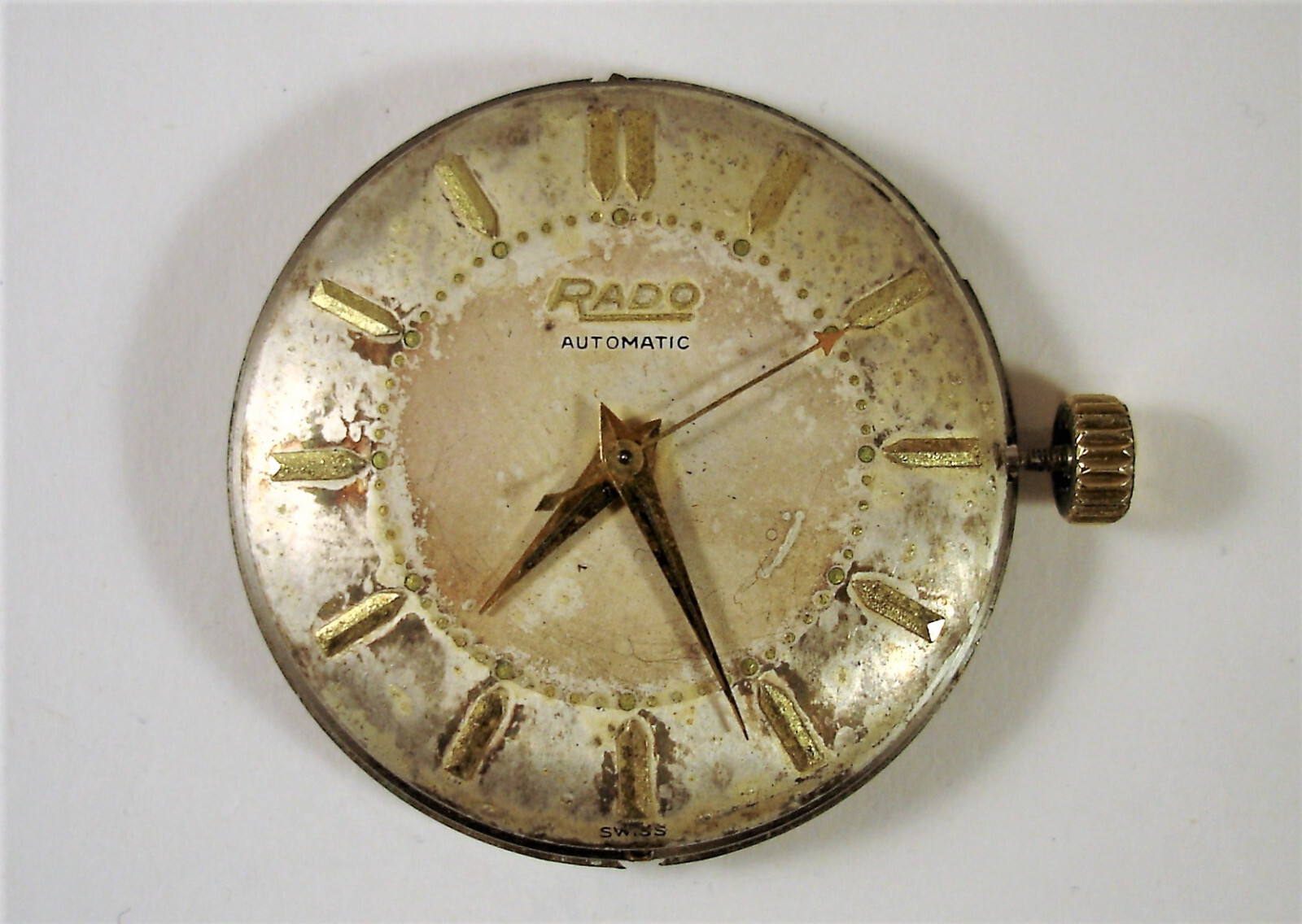 Rado Automatic Vintage Movement Cal.9384 AS1361N + Dial 1960s