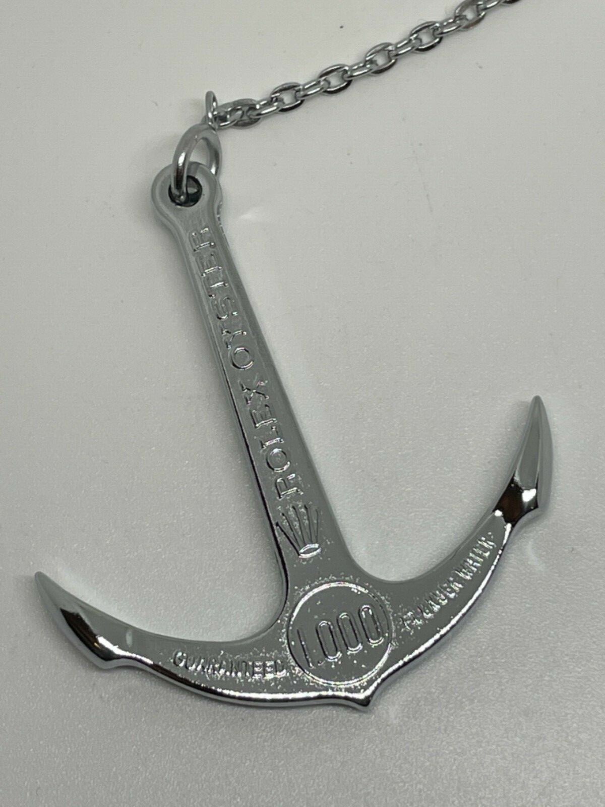 ROLEX OYSTER SUBMARINER Anchor With Chain 300 Metres