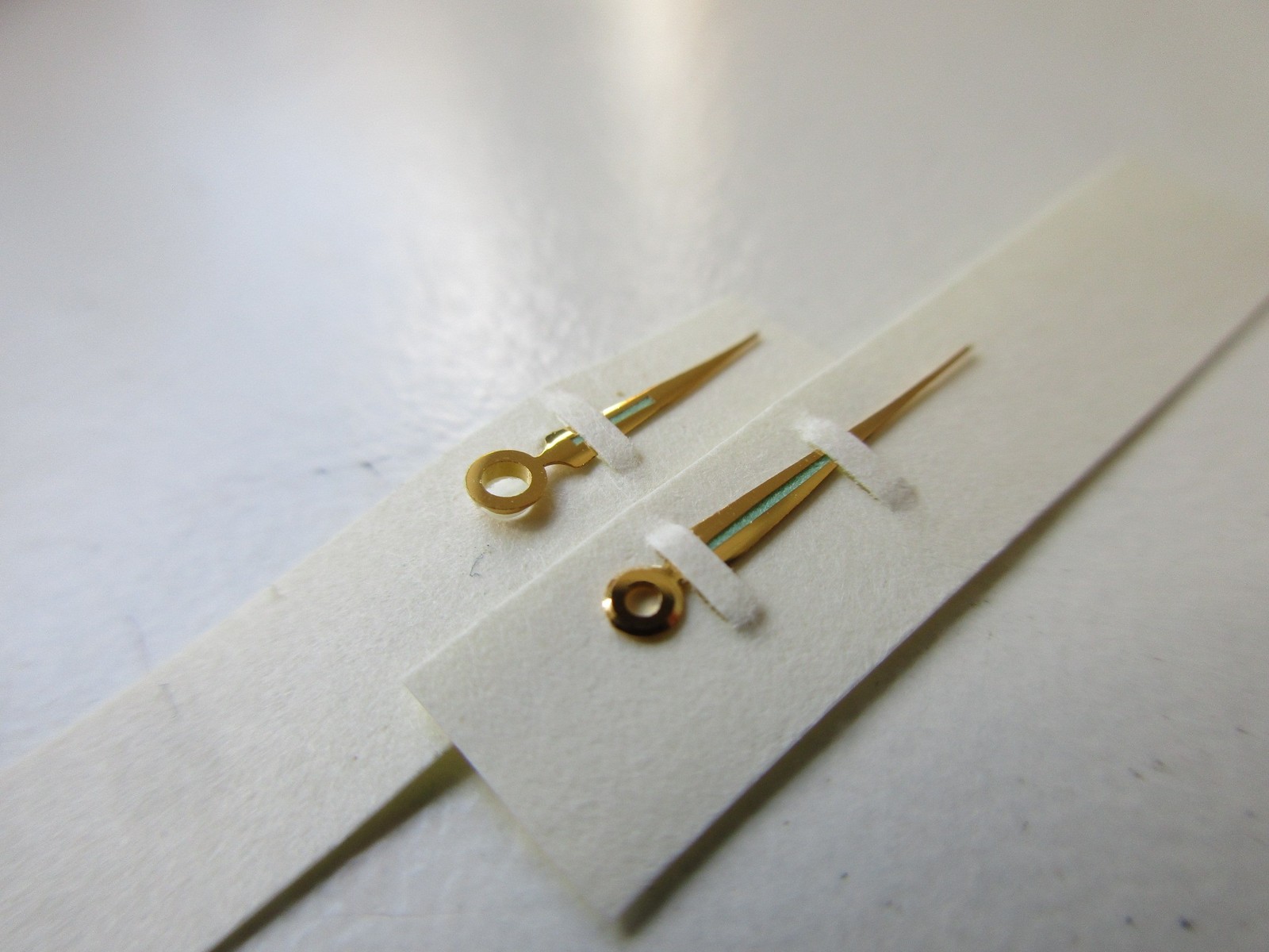 AS A. Schild cal. 1298 1361 Dauphine gold plated watch hands 130 90