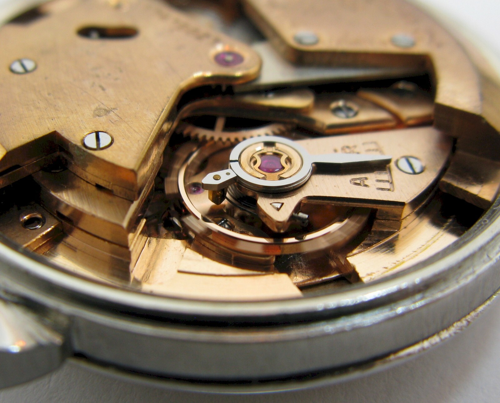 Omega 342 17 jewels stainless steel bumper auto. watch for project or parts …