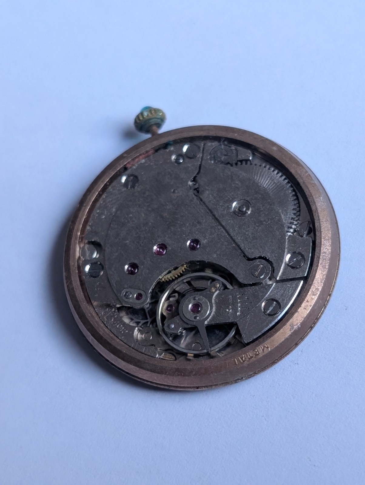 Vintage Felsa 4012 Mechanical Watch Movement (Runs)
