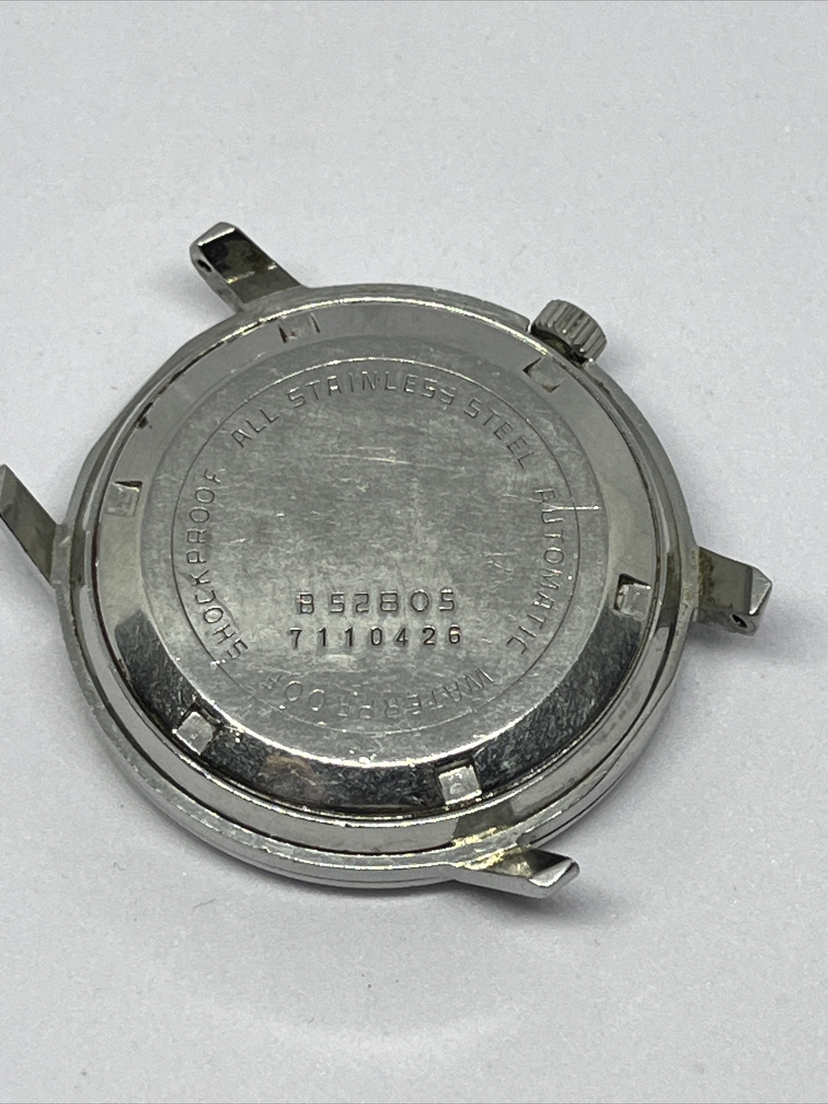 Vintage Gents Citizen Auto Date 2nd Hand Stainless Steel Wrist Watch 21 Jewels
