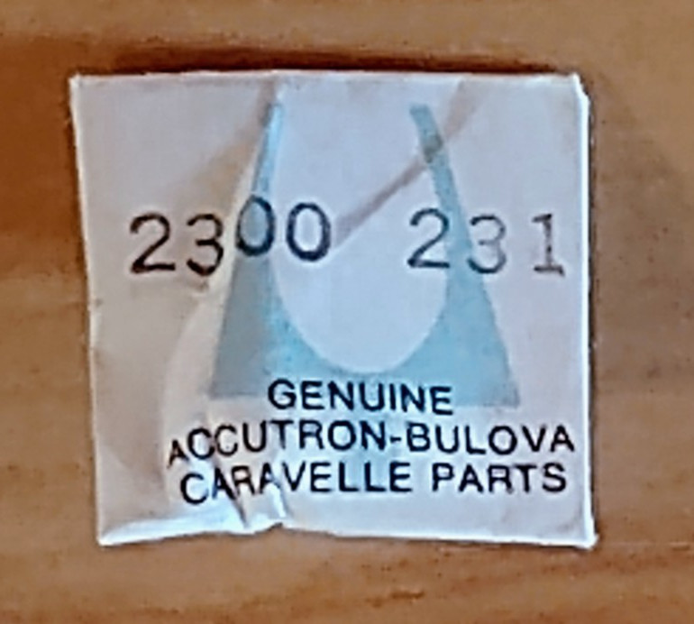 Bulova Accutron 2300 Part #231 – Pawl Finger Assembly – Genuine Vintage NOS