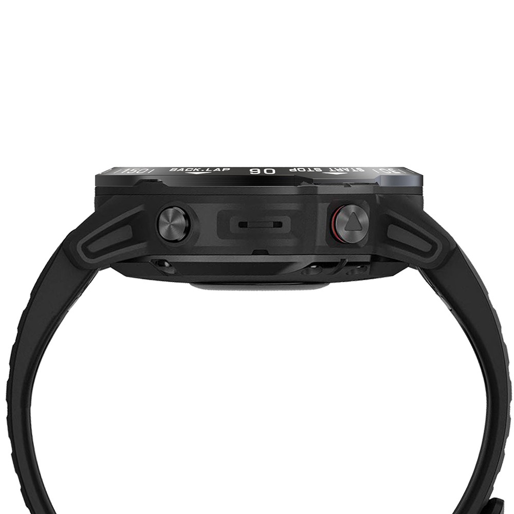 For Garmin Fenix 6 Watch Bezel Ring Cover Frame Metal Case Replacement