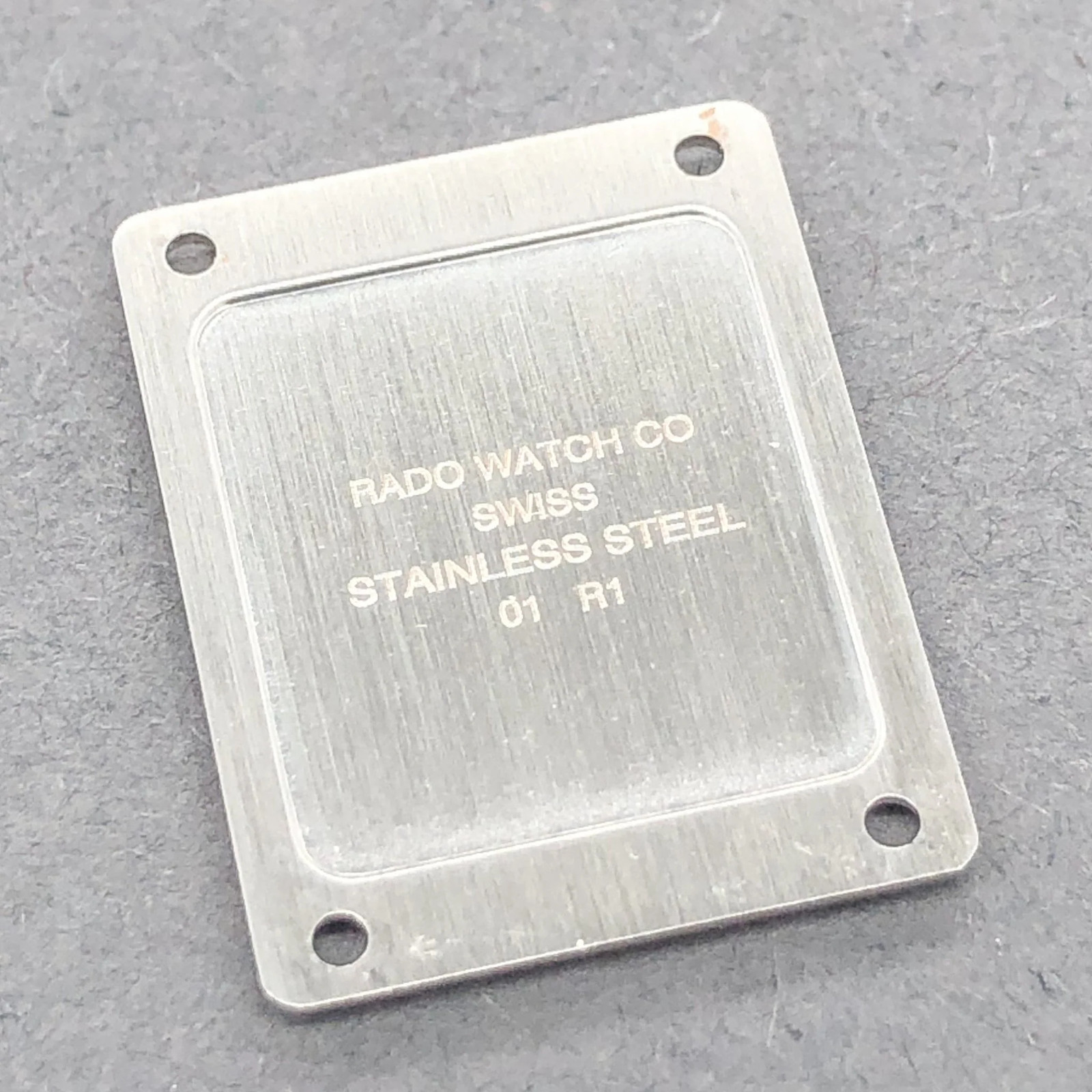 Estate Rado Integral DiaStar Watch Case Back Cover #153.0488.3