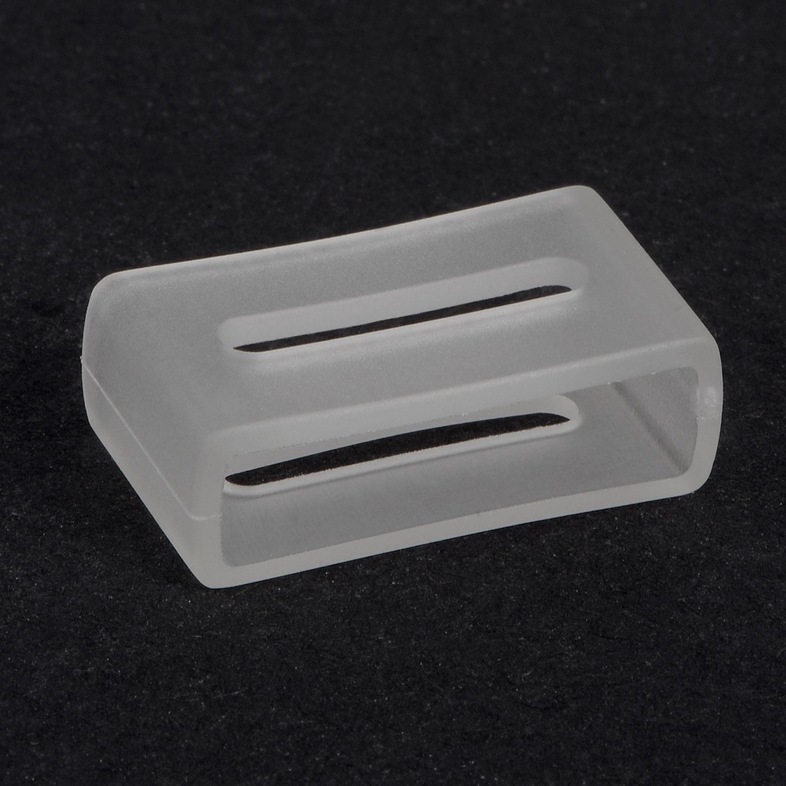 Slotted Slots Double Sided Strap Watch for 20mm, Transparent 2pcs