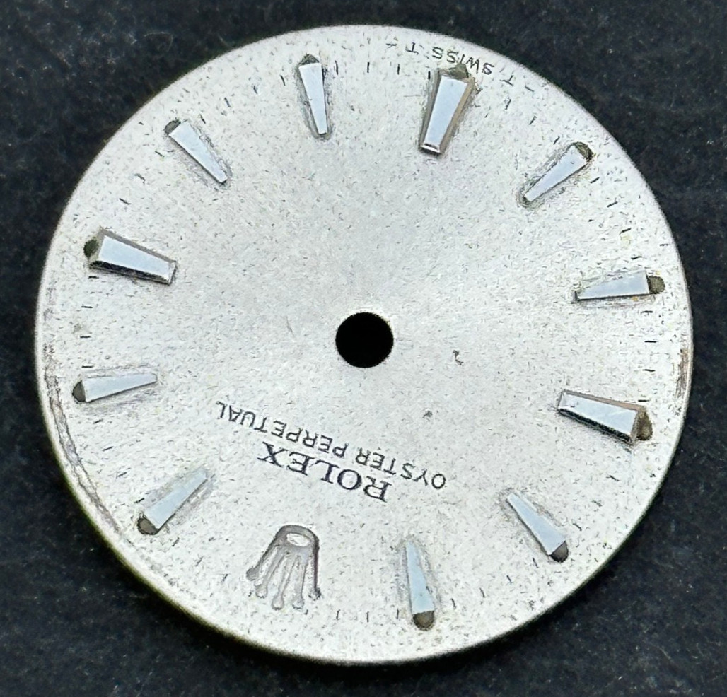 Vintage Rolex Ladies Oyster Perpetual Watch Dial For 24mm Case No Date