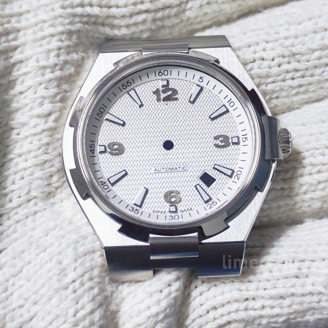 DIY 42mm Stainless Watch Case Set For 9015 Movement After-salesAccessories