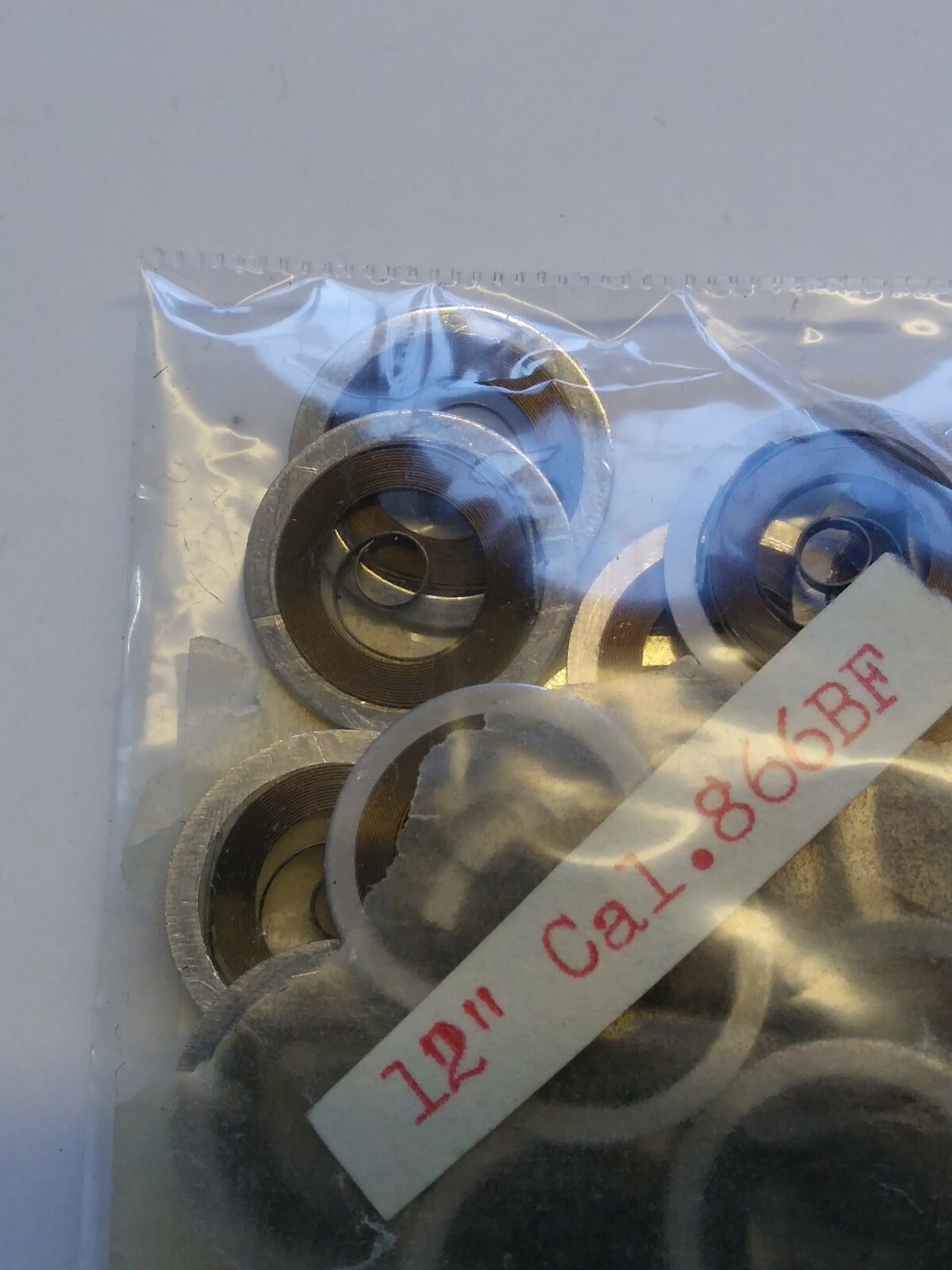 BF 866 12″‘ Mainspring NOS