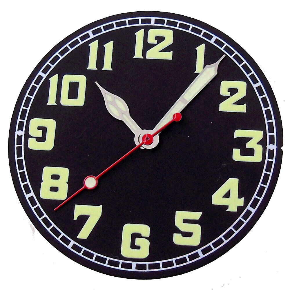33.5mm Sterile Watch Dial Face Fit Automaitc NH35A NH36A ETA2824 PT5000 Luminous