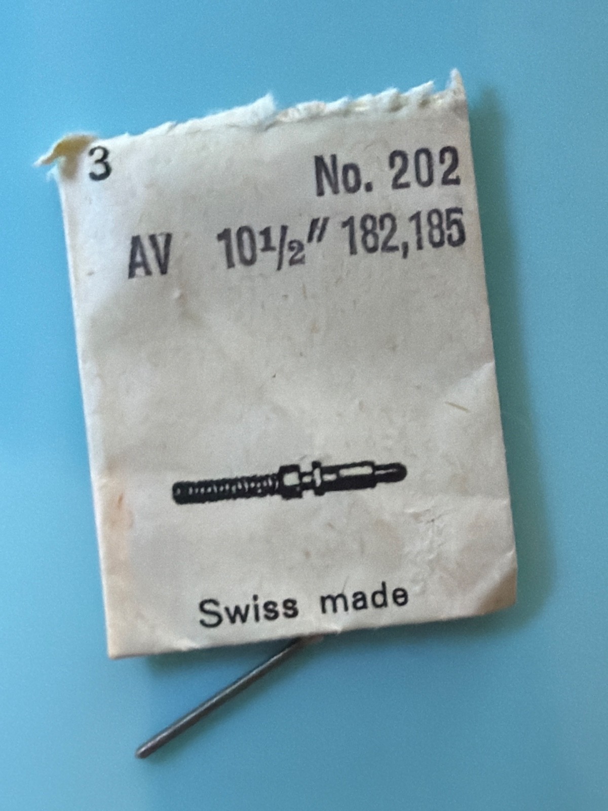 Winding Stem Various Calibers NOS (1) Stem OMEGA – PUW – VALJOUX – PESEUX – MIDO