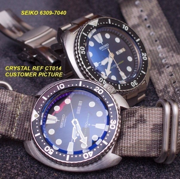 6105 6309 7002 + STEELDIVE DOUBLE DOME SAPPHIRE CRYSTAL – CT014
