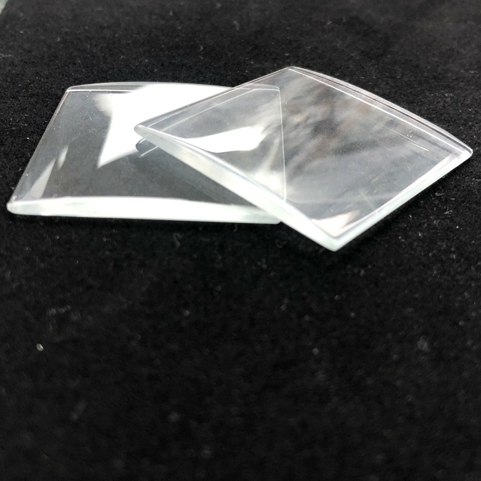 Watch Mineral Crystal Single Dome Square 32.0mm-35.0mm