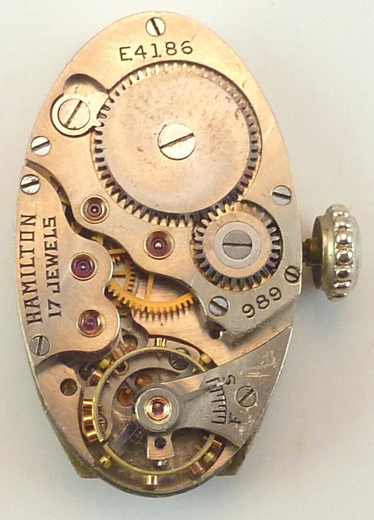 Vintage Hamilton 989 Mechanical Wristwatch Movement – Parts / Repair
