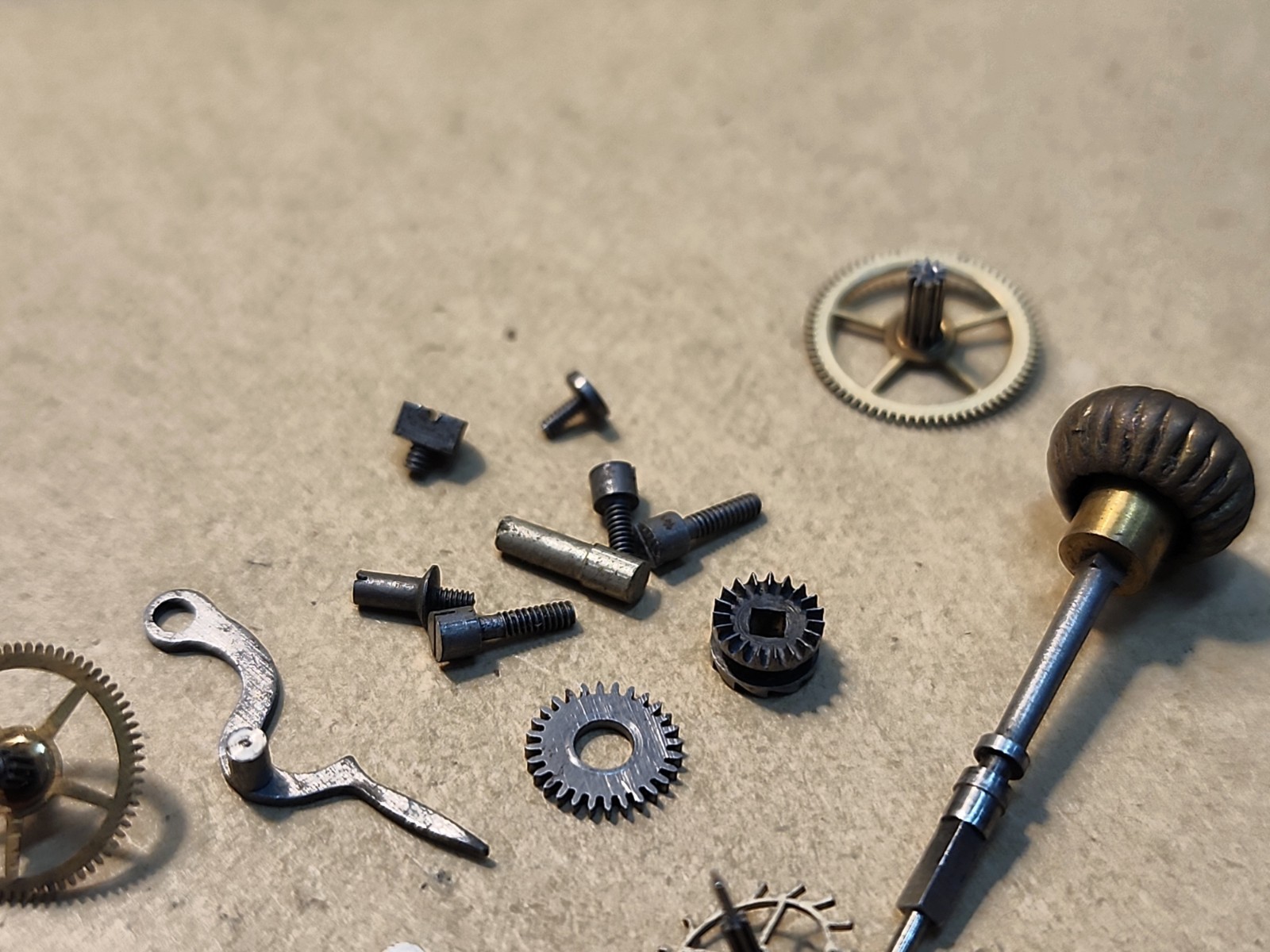 Lot Of Mixed Pocket Watch/Wristwatch Loose Parts