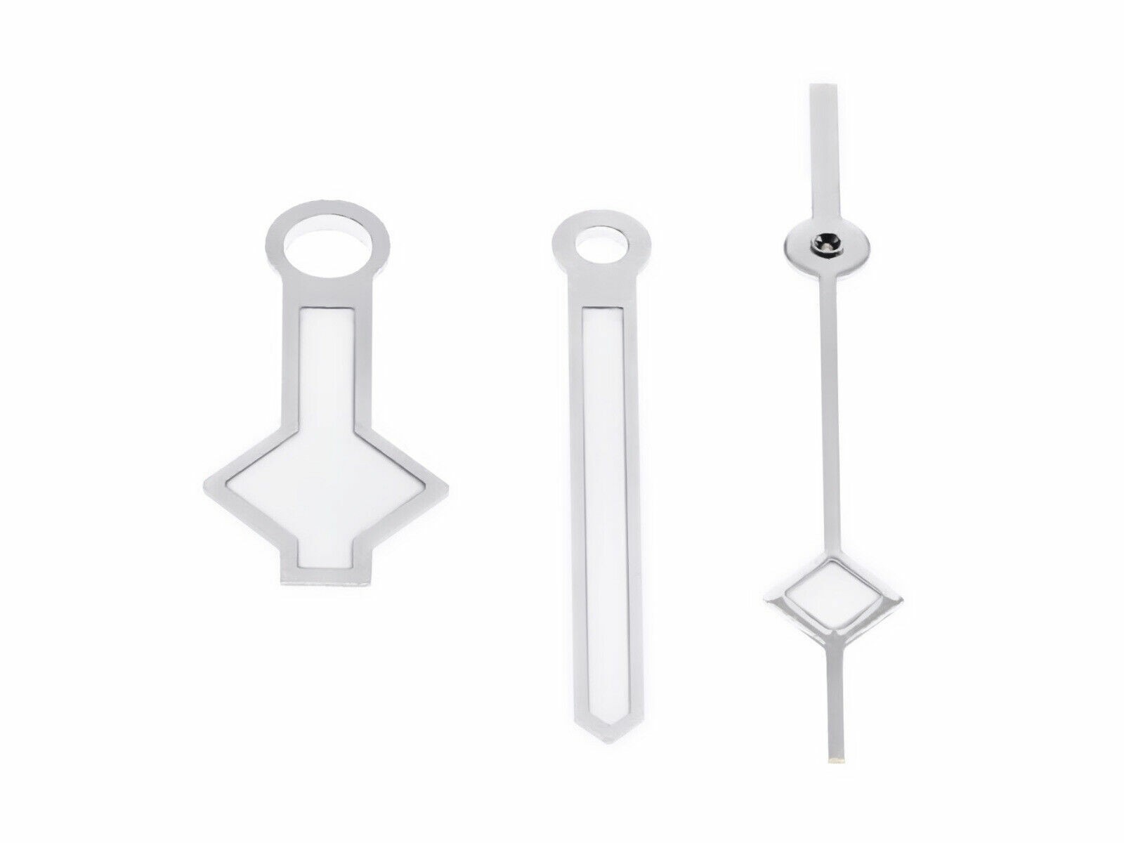 Silver Snowflake Replacement Watch Hands For Tudor Black Bay 58 79230N