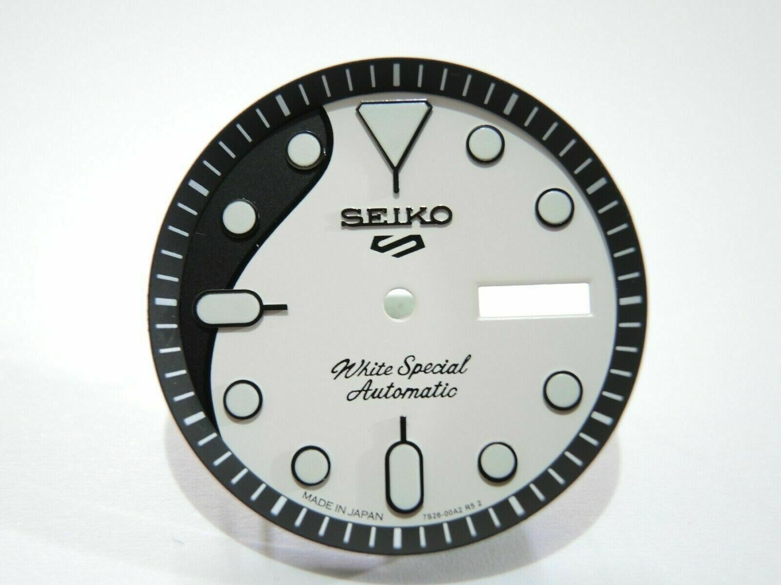 NEW YIN & YANG BLACK/WHITE DIAL & MINUTE TRACK LARGE DIVERS SKX007 /NH36 /4R36