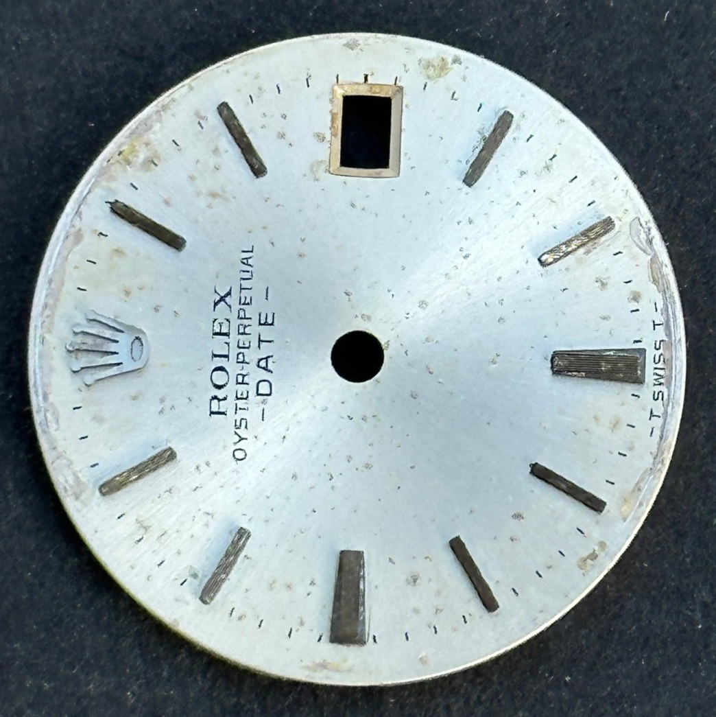 Vintage Rolex Oyster Perpertual Date Watch Dial For 26mm Case 6517 6519 6917
