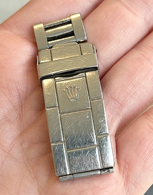 A Vintage Rolex Oyster Perpetual Submariner Wristwatch flip lock Clasp. 93150