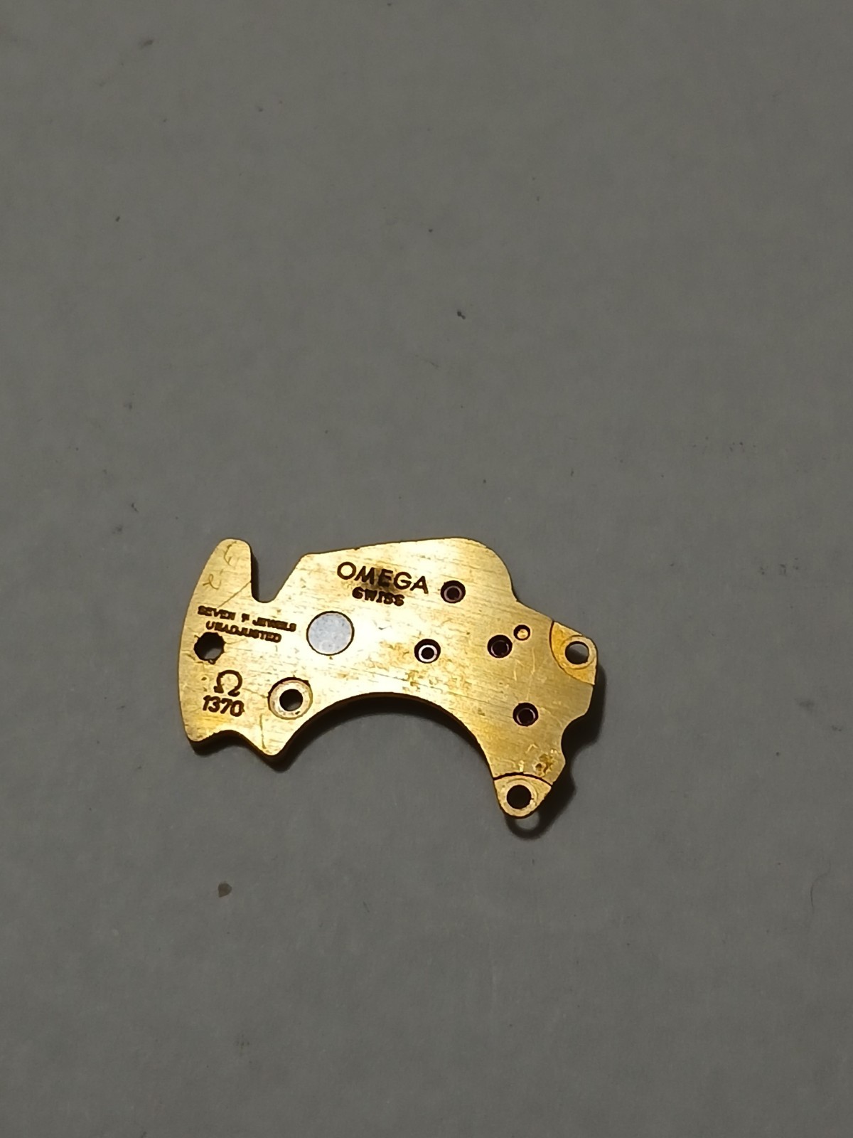 Vintage Omega Seamaster Quartz Movement Calibre 1370 For Spares Parts Or Repairs