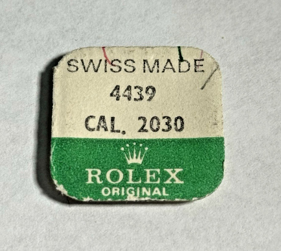 Genuine Rolex Winding Pinion Cal 2030/2035 Ladies Oyster Perpetual Part 4439 NOS
