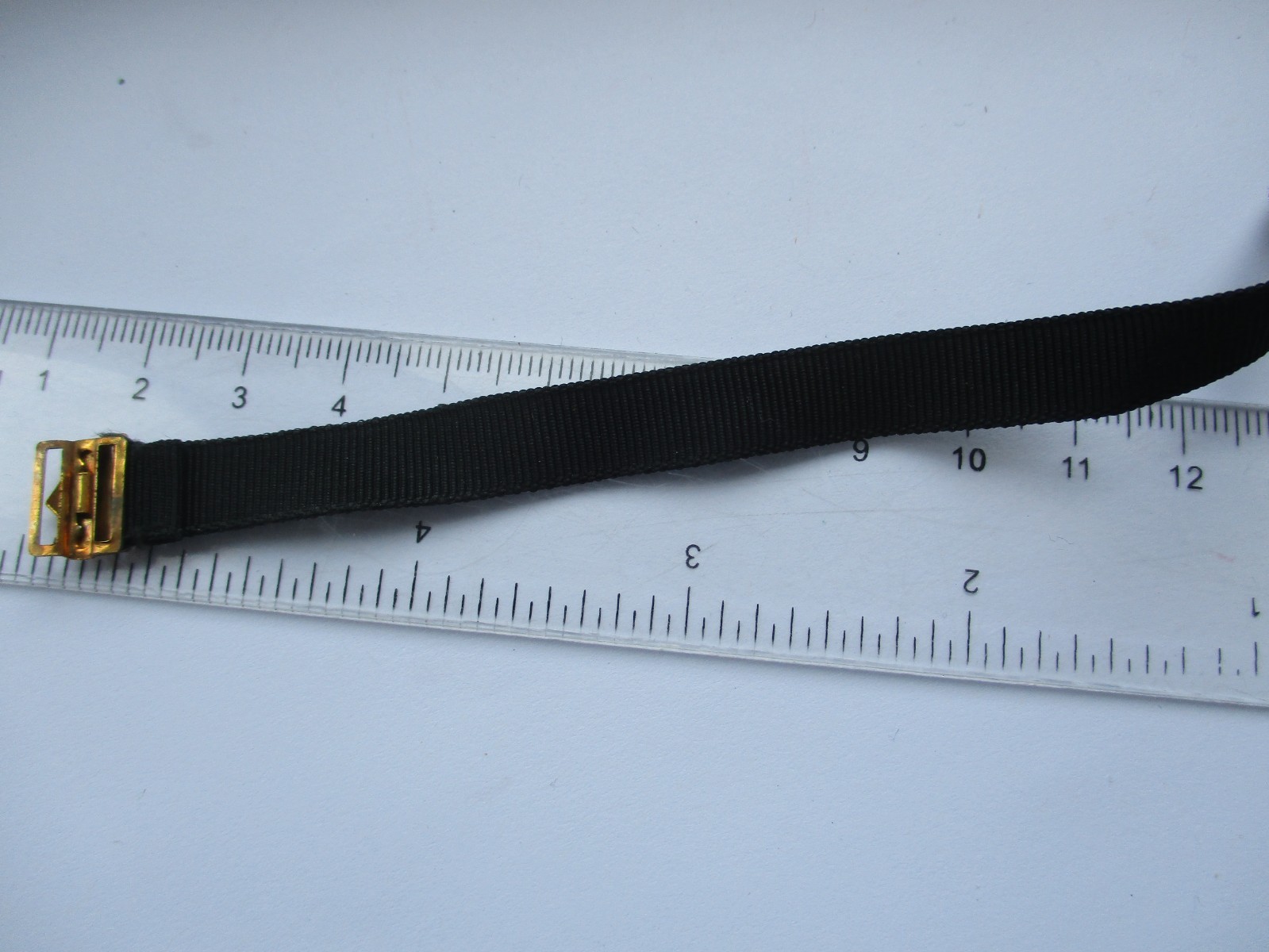 Vintage watch bands – adjustable by ALPHA – black x 24