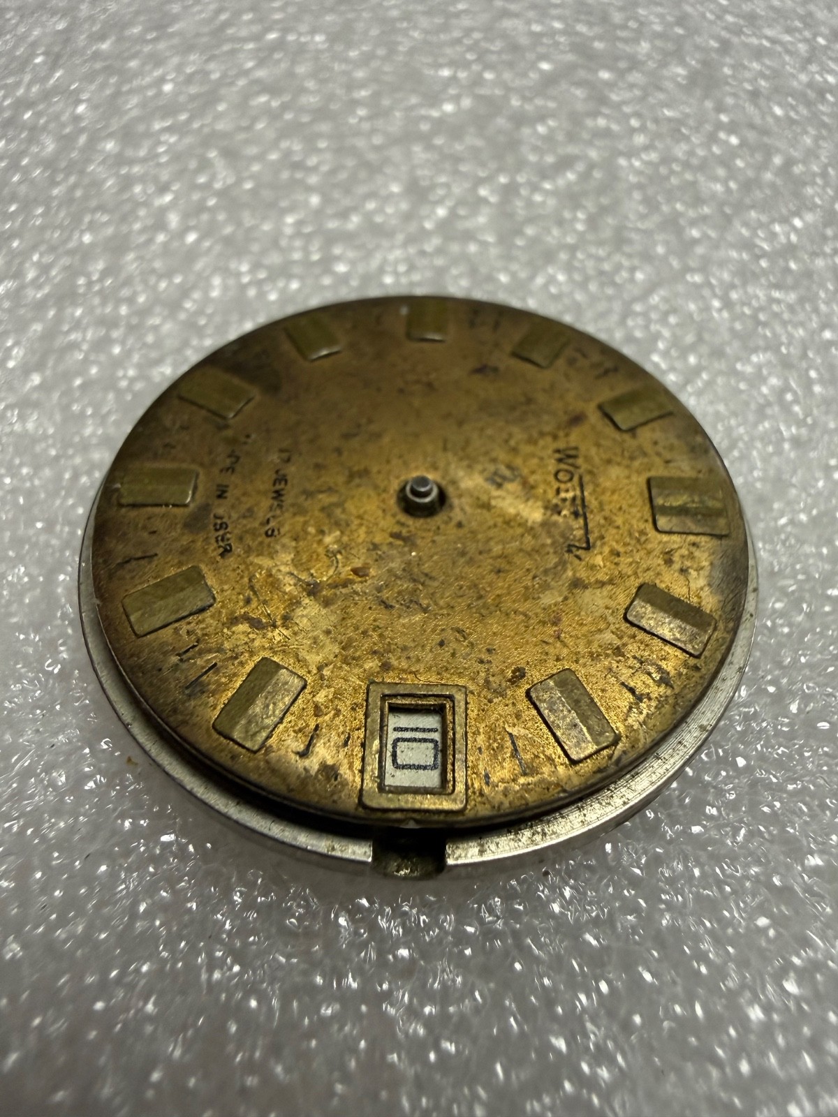Watch movement USSR Vostok Cal.2414A plus Dial.For parts.