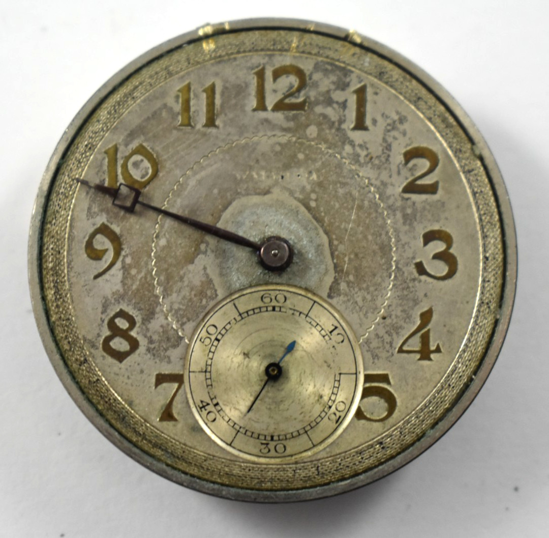 Vintage Waltham Grade 225 12s 17J OF Pocket Watch Movement lot.qj