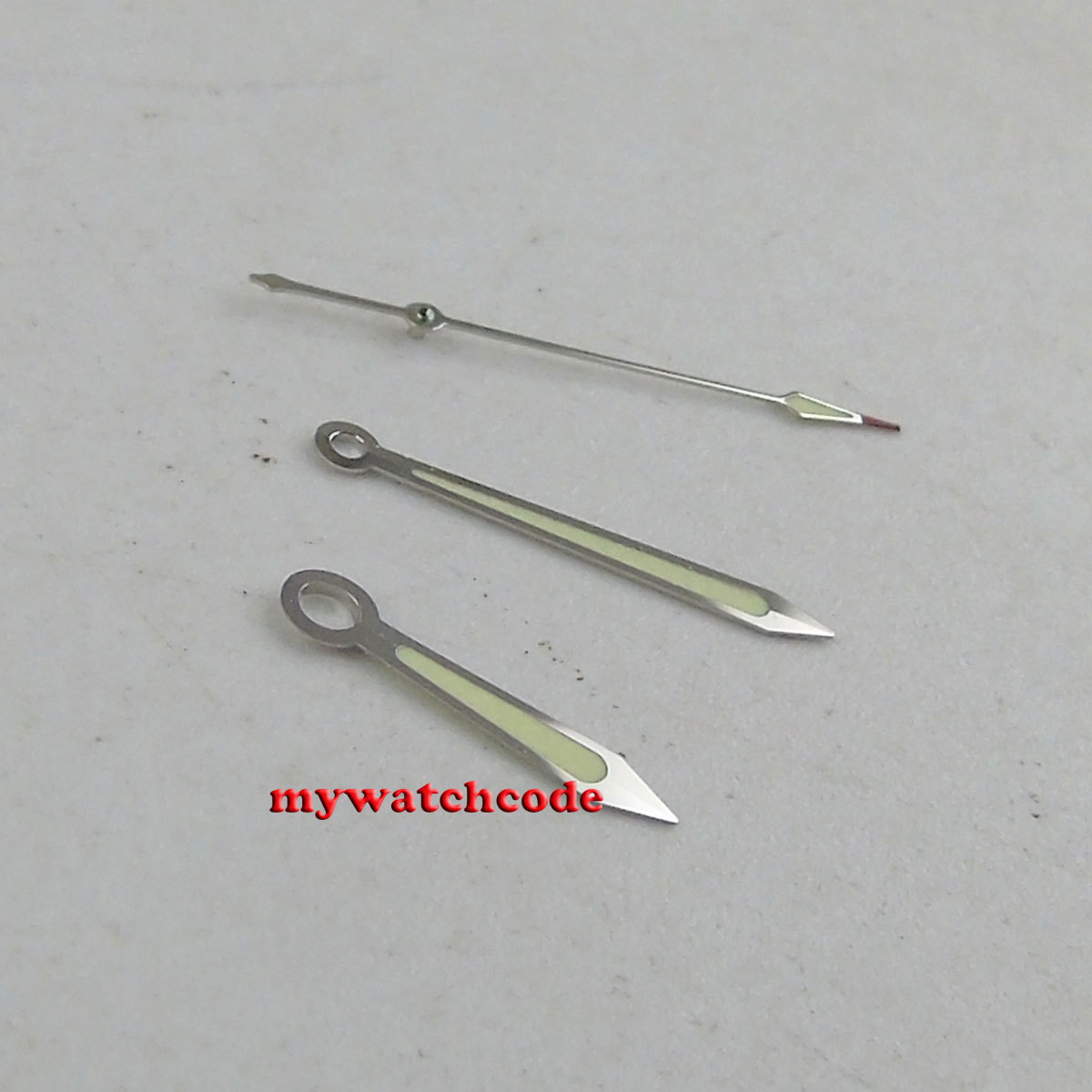silver edge green hand fit miyota 8205 8215 eta 2824 2836 NH35 NH36 movement 52