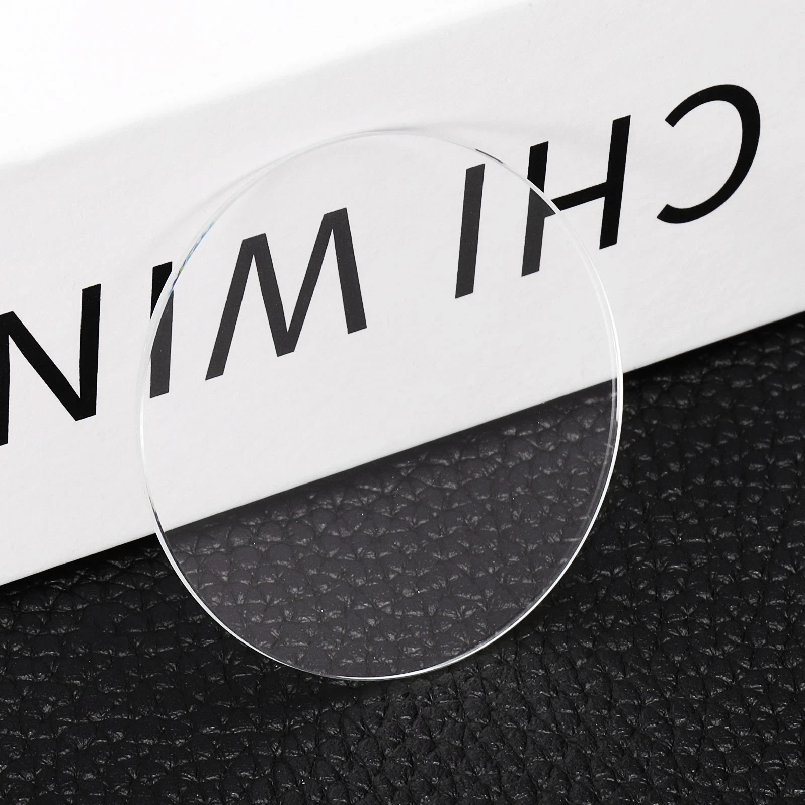 2pcs Watch Crystal Glass Lens 26mm x 1.0mm Beveled Edge Flat Glass Crystals Lens